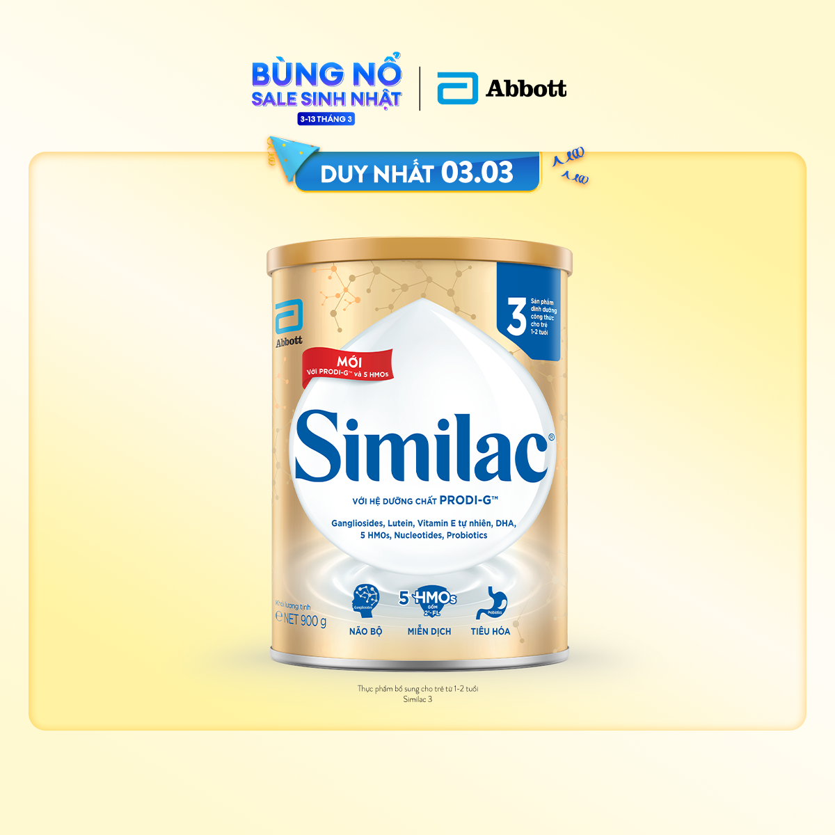 Sữa bột Similac 3 900g