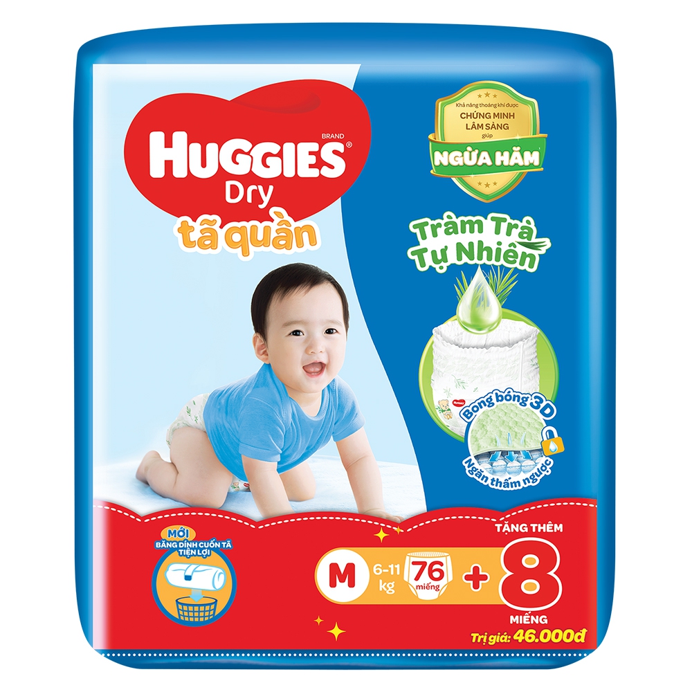 [Review] Bỉm Huggies có tốt không?