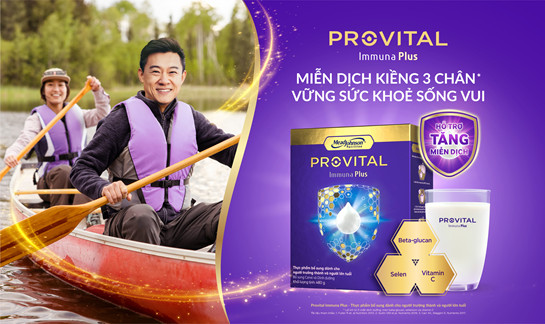 Thực phẩm bổ sung Provital Immuna Plus 960G