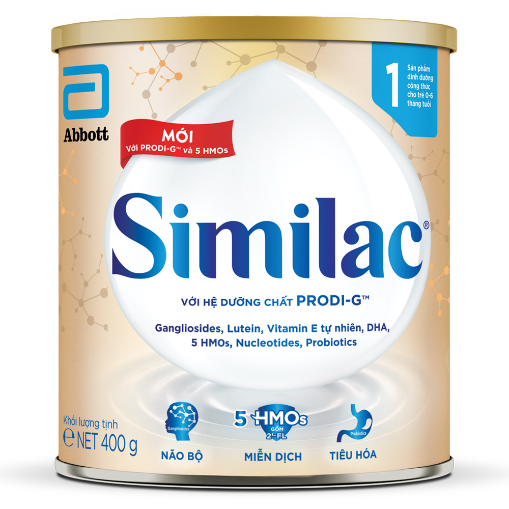 Sữa Similac 5G số 1 400g (0-6 tháng)