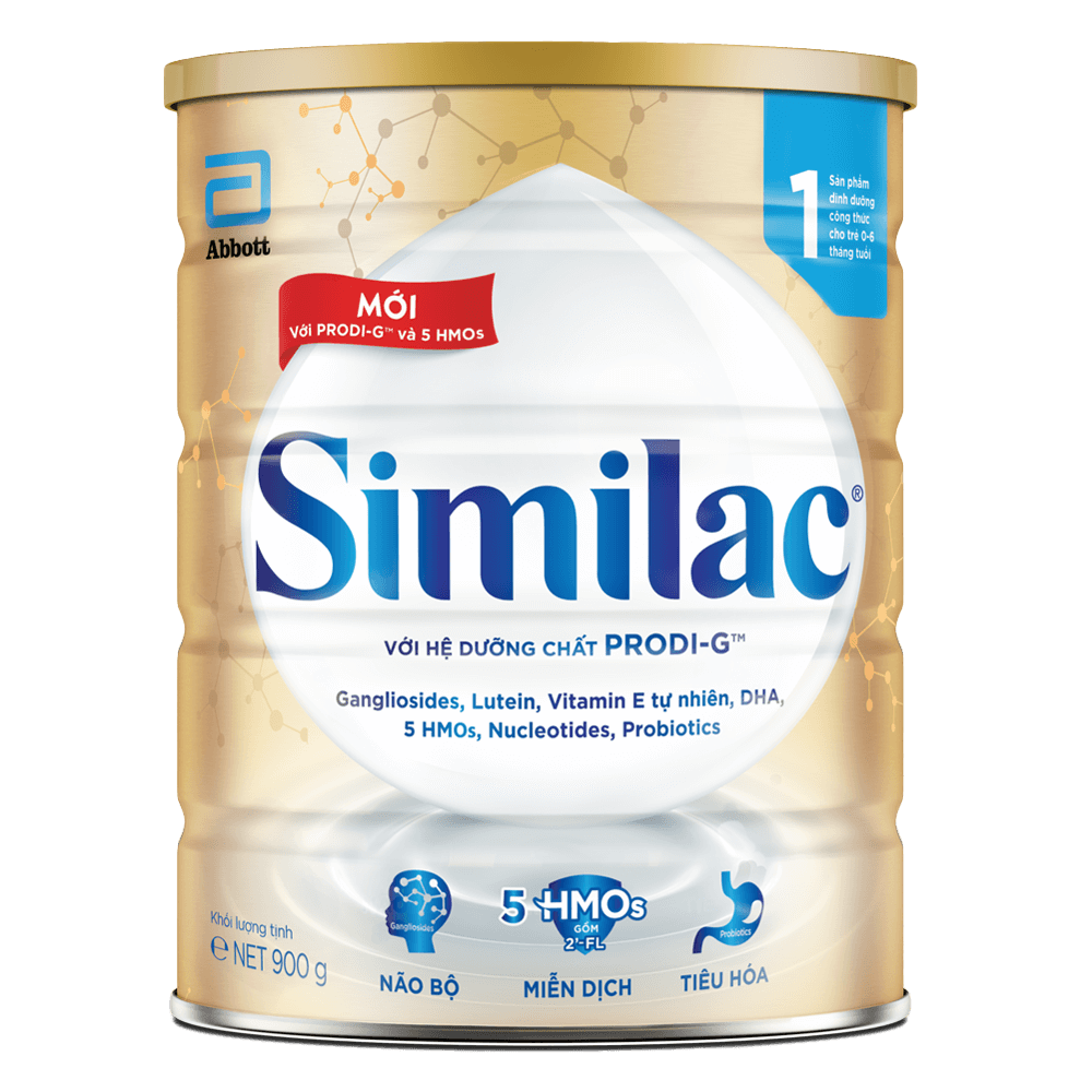 Sữa Similac 5G số 1 900g (0-6 tháng)