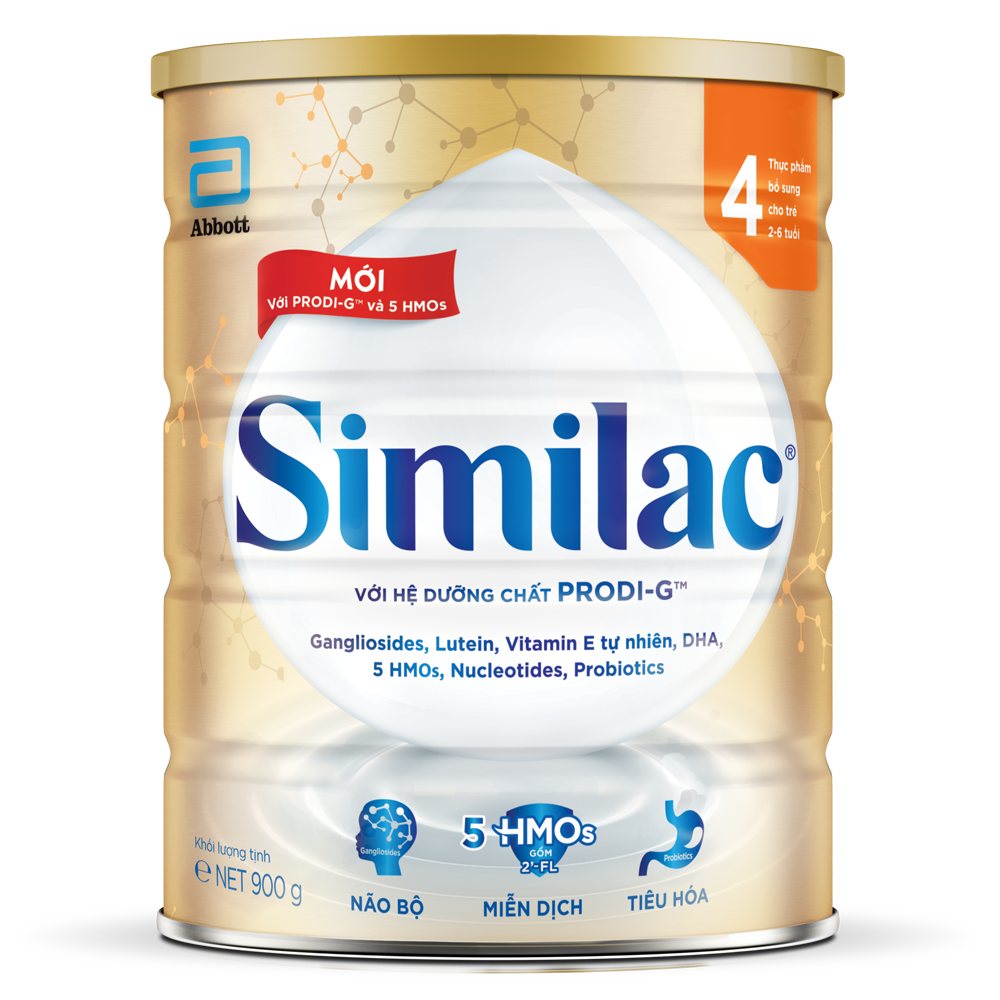 Sữa Similac 5G số 4 900g (2-6 tuổi)