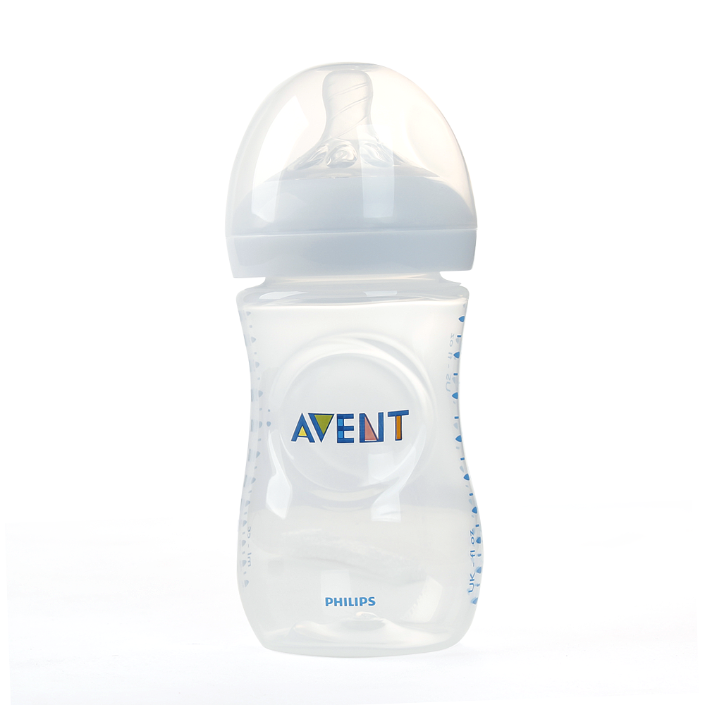 Bình sữa Philips Avent Natural nhựa PP BPA Free cổ rộng mô phỏng tự nhiên 260ml (SCF693/13)