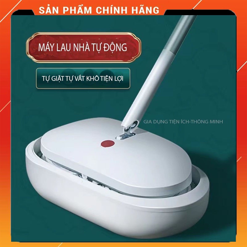 Máy lau nhà tự động giặt vắt khô cao cấp