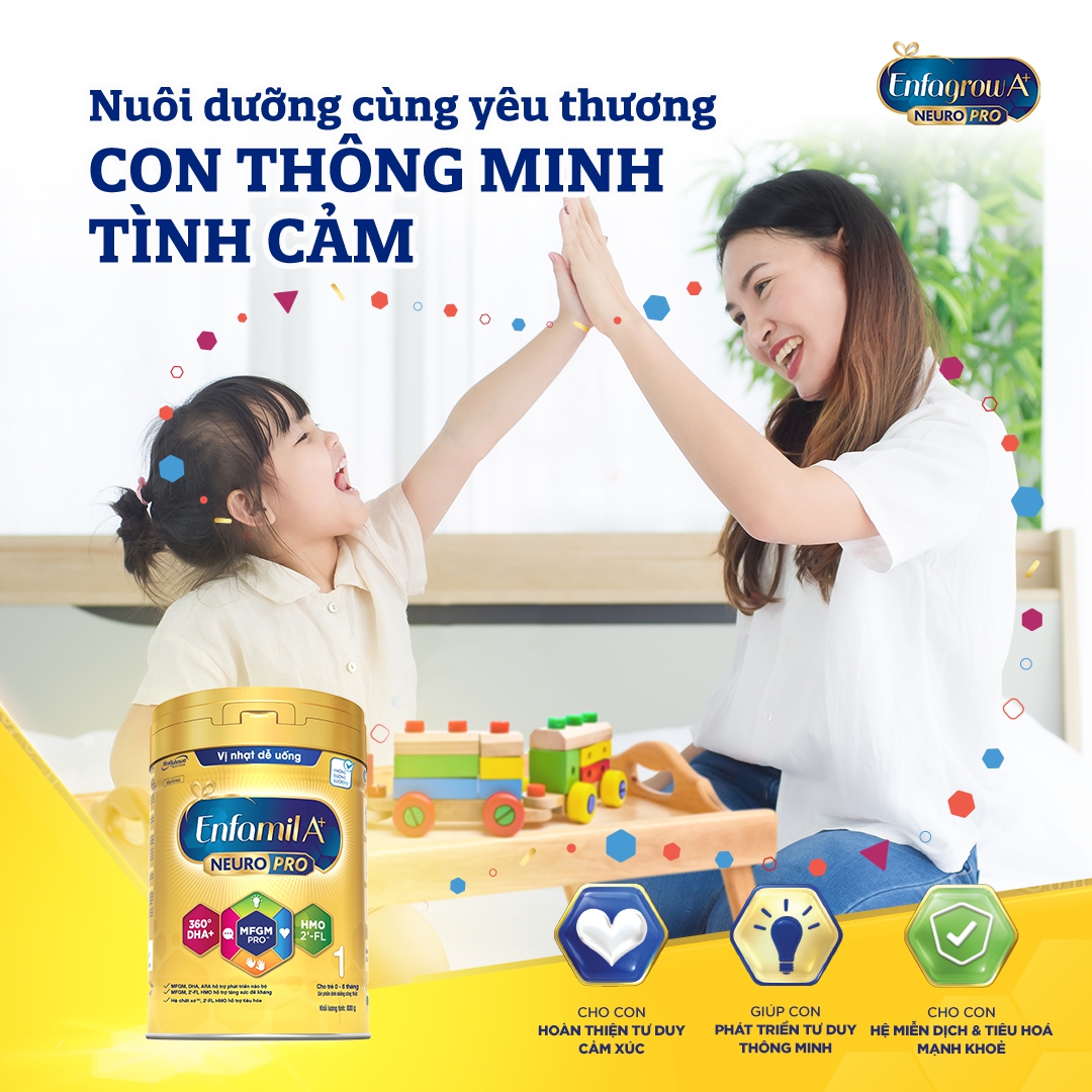 Sữa Enfamil A+ số 1 830g (0-6 tháng) 2Flex