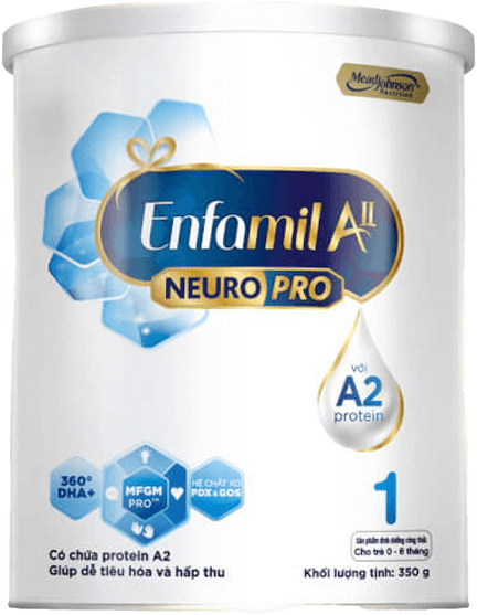 Sữa Enfamil A2 NeuroPro số 1 350g (Infant Formula, 0-6 tháng)