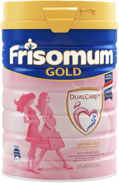 Sữa bầu Friso Mum Gold 900g hương cam