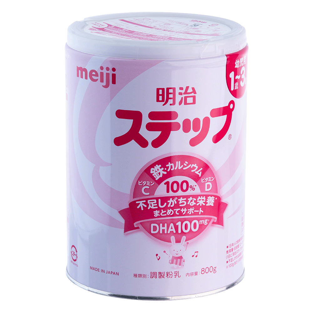 Sữa Meiji nội địa Nhật Step Milk, 1 – 3 tuổi, 800G