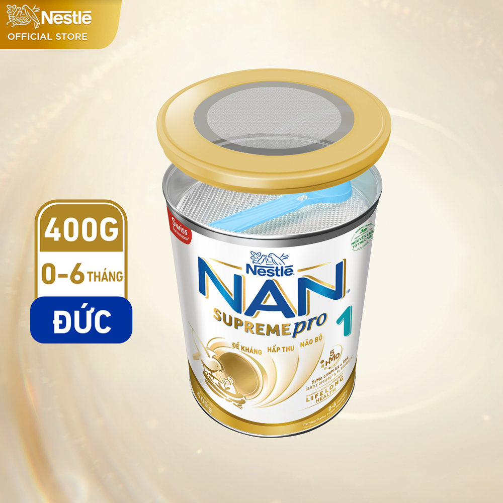 Sữa NAN SUPREME PRO số 1 400g (0-6 tháng)