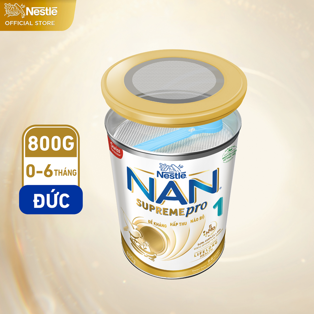 Sữa NAN SUPREME PRO số 1 800g (0-6 tháng)