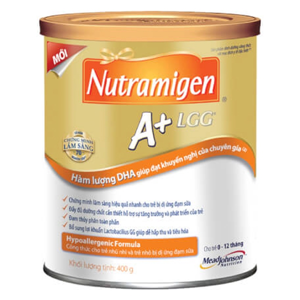 Sữa Nutramigen A+ LGG 400g (0-12 tháng)