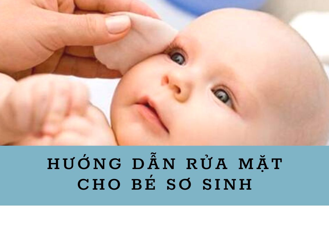 Hướng dẫn chuẩn bị đồ tắm và cách rửa mặt cho bé