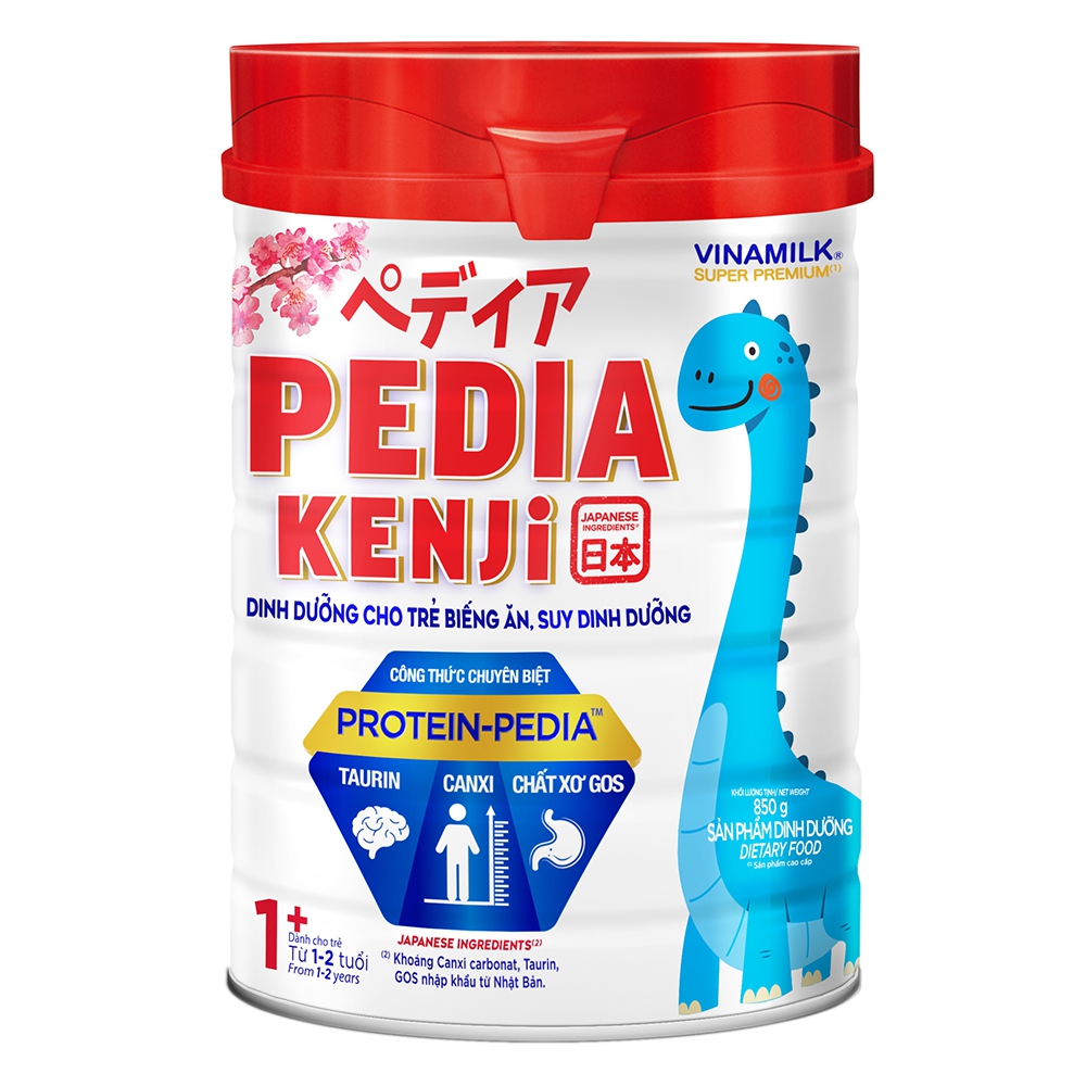 Sữa Pedia Kenji 1+ 850g (1-2 tuổi)