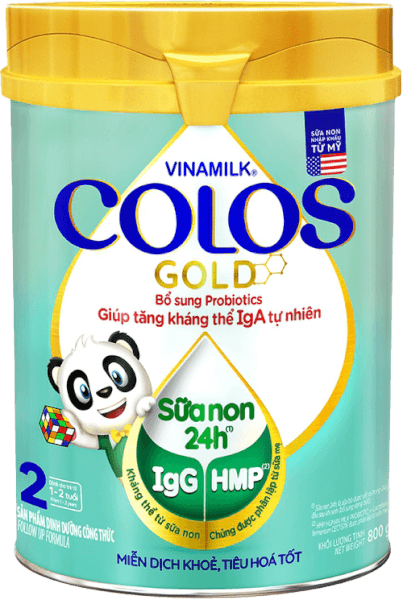 Sữa Vinamilk ColosGold số 2 800g (1-2 tuổi)